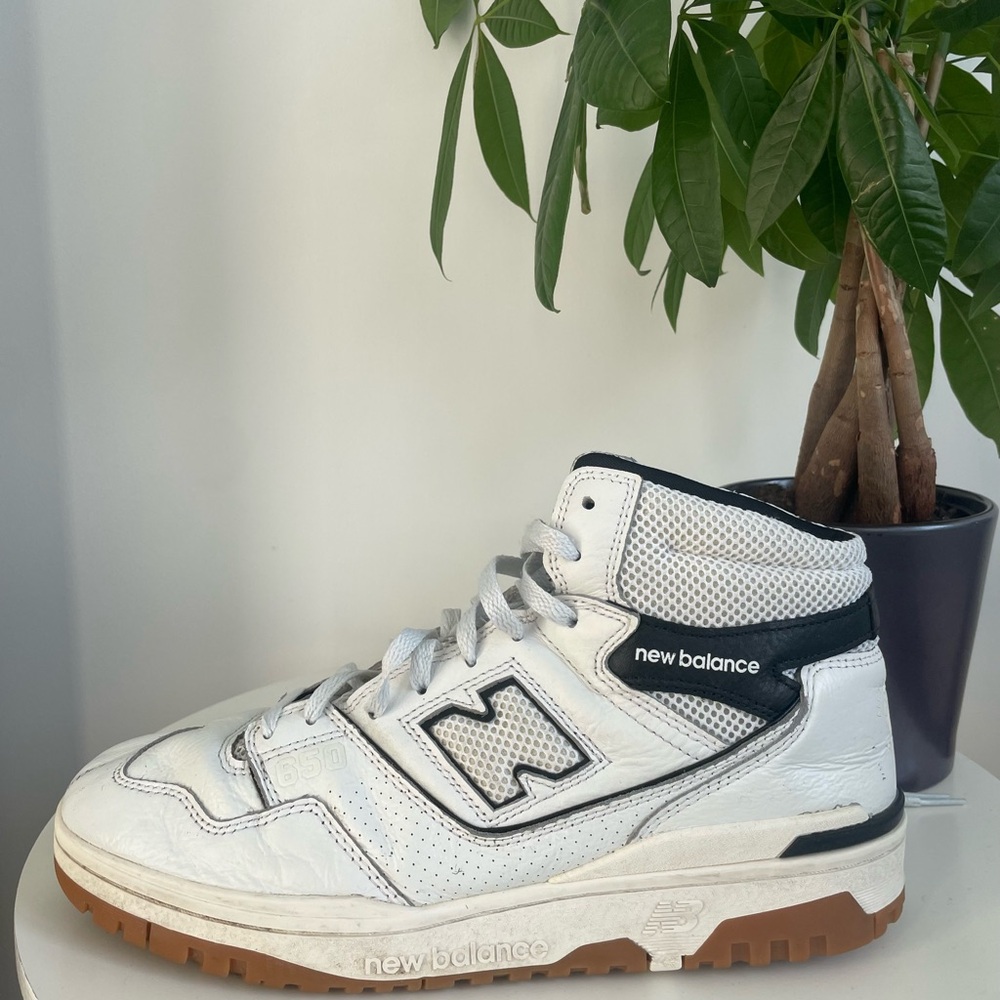 Men Size 11 New Balance 650R Aime Leon Dore Black White Hightop Shoes